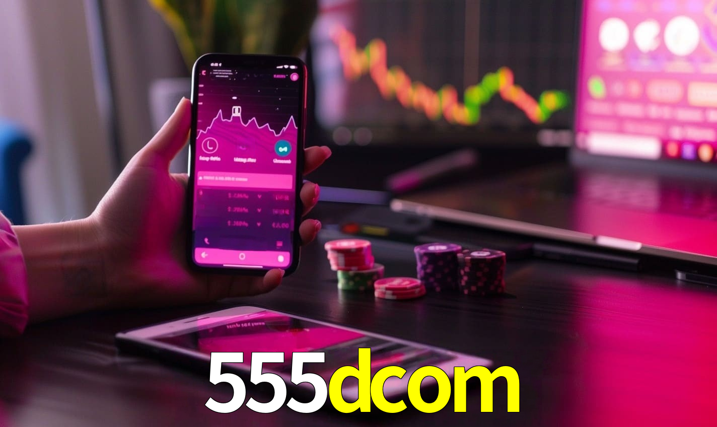 Recursos Exclusivos do App 555dcom BET - Modo Offline, Login Biométrico